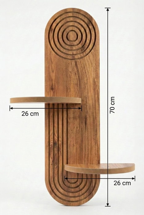Hanah Home Artmtkwll3 - Oak